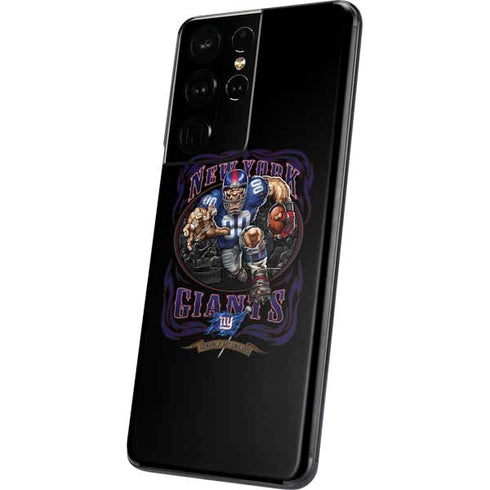Liquid Blue NFL New York Giants Running Back Galaxy S21 Ultra 5G Skin