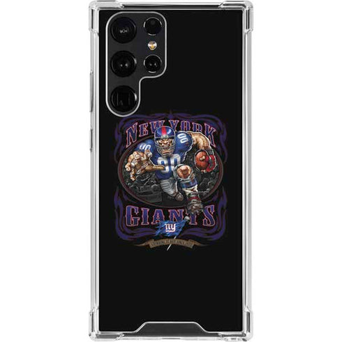Liquid Blue NFL New York Giants Running Back Galaxy S22 Ultra Clear Case