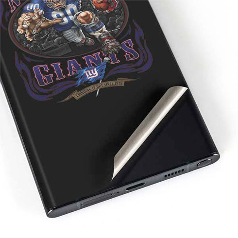 Liquid Blue NFL New York Giants Running Back Galaxy S22 Ultra Skin