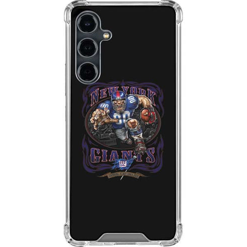 Liquid Blue NFL New York Giants Running Back Galaxy S23 FE Clear Case