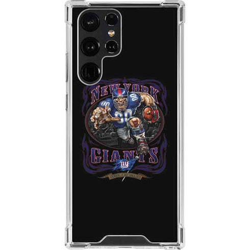 Liquid Blue NFL New York Giants Running Back Galaxy S24 Ultra Clear Case