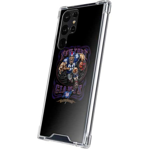 Liquid Blue NFL New York Giants Running Back Galaxy S24 Ultra Clear Case