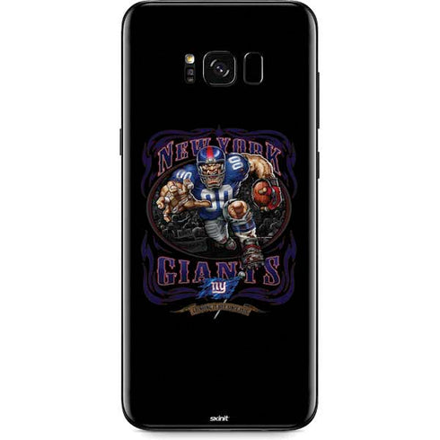 Liquid Blue NFL New York Giants Running Back Galaxy S8 Plus Skin