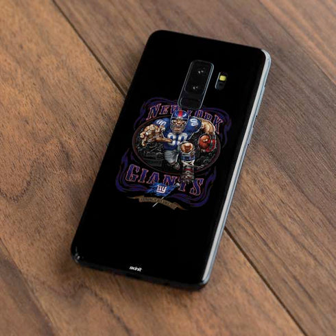 Liquid Blue NFL New York Giants Running Back Galaxy S9 Plus Skin