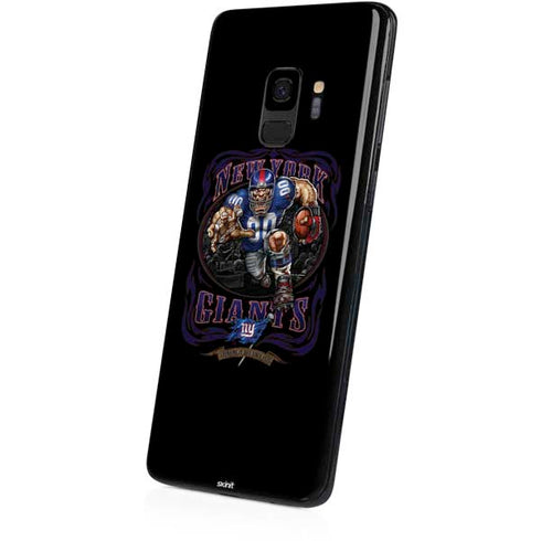 Liquid Blue NFL New York Giants Running Back Galaxy S9 Skin