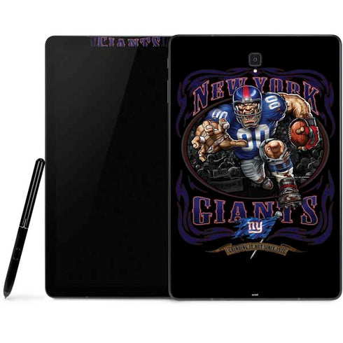 Liquid Blue NFL New York Giants Running Back Samsung Galaxy Tab Skin