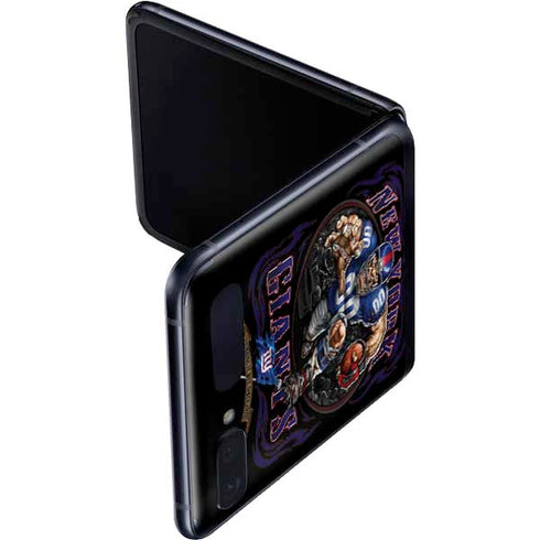 Liquid Blue NFL New York Giants Running Back Galaxy Z Flip Skin