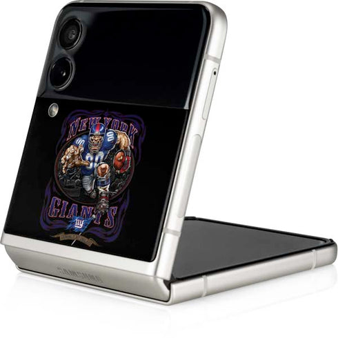 Liquid Blue NFL New York Giants Running Back Galaxy Z Flip3 5G Skin