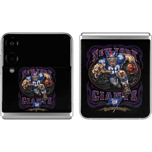 Liquid Blue NFL New York Giants Running Back Galaxy Z Flip4 5G Skin