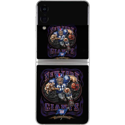 Liquid Blue NFL New York Giants Running Back Galaxy Z Flip4 5G Skin