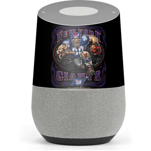 Liquid Blue NFL New York Giants Running Back Google Home Skin