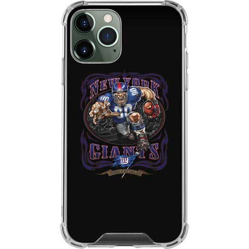 Liquid Blue NFL New York Giants Running Back iPhone 11 Pro Max Clear Case
