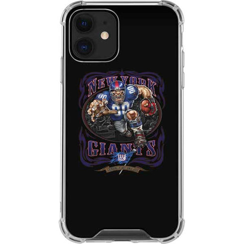 Liquid Blue NFL New York Giants Running Back iPhone 12 Mini Clear Case