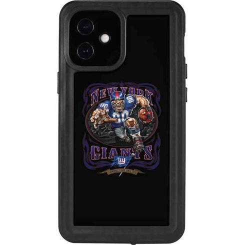 Liquid Blue NFL New York Giants Running Back iPhone 12 Mini Waterproof Case