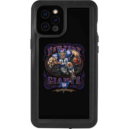 Liquid Blue NFL New York Giants Running Back iPhone 12 Pro Max Waterproof Case