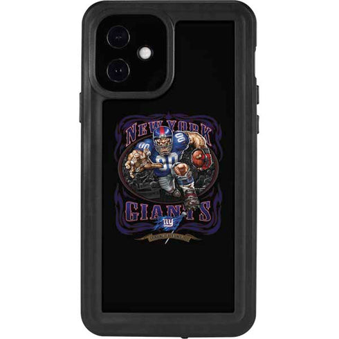Liquid Blue NFL New York Giants Running Back iPhone 12 Waterproof Case