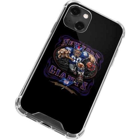 Liquid Blue NFL New York Giants Running Back iPhone 13 Mini Clear Case