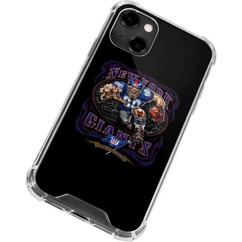 Liquid Blue NFL New York Giants Running Back iPhone 14 Clear Case