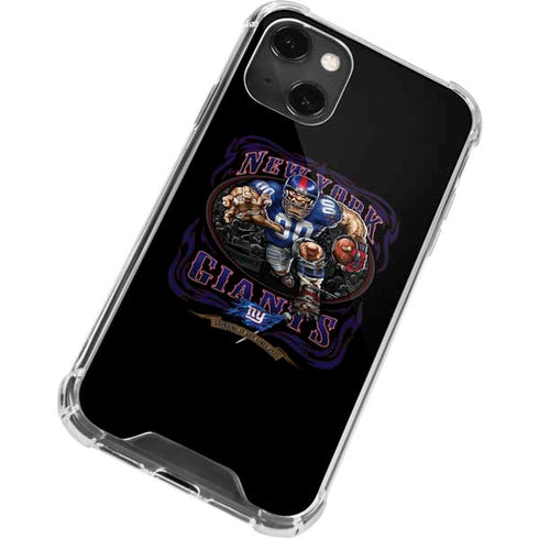 Liquid Blue NFL New York Giants Running Back iPhone 14 Plus Clear Case