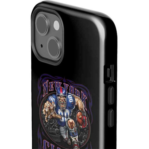 Liquid Blue NFL New York Giants Running Back iPhone 15 Impact Case