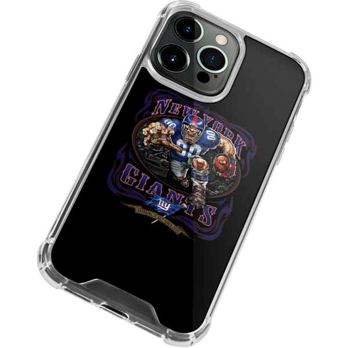 Liquid Blue NFL New York Giants Running Back iPhone 14 Pro Clear Case