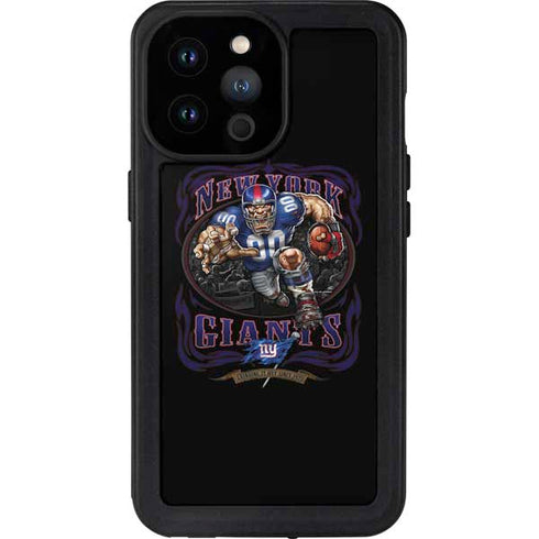 Liquid Blue NFL New York Giants Running Back iPhone 14 Pro Max Waterproof Case
