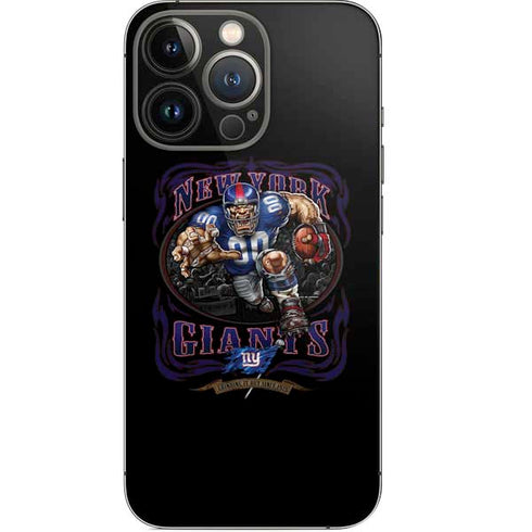 Liquid Blue NFL New York Giants Running Back iPhone 15 Pro Skin