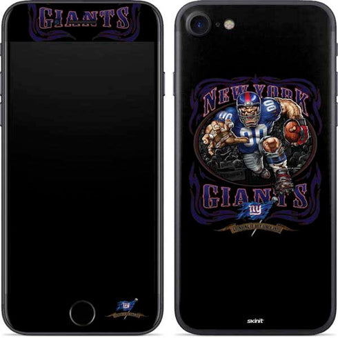 Liquid Blue NFL New York Giants Running Back iPhone 7 Skin