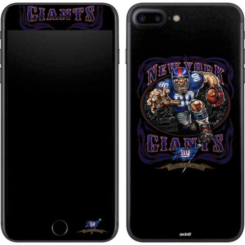 Liquid Blue NFL New York Giants Running Back iPhone 8 Plus Skin