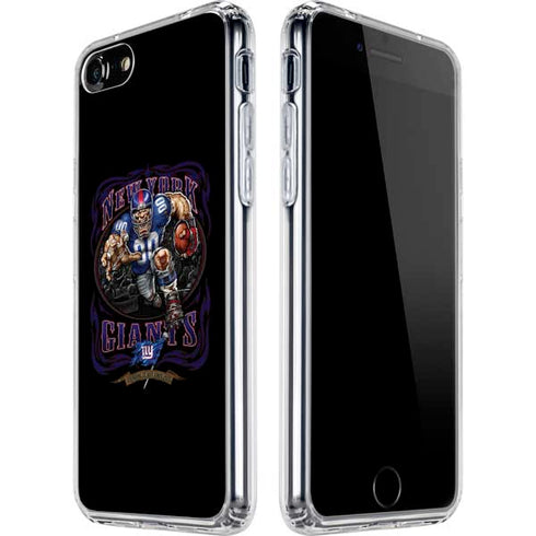 Liquid Blue NFL New York Giants Running Back iPhone SE (2nd & 3rd Gen) Clear Case