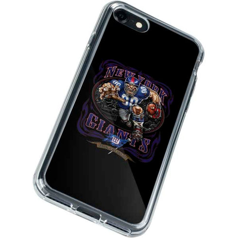 Liquid Blue NFL New York Giants Running Back iPhone SE (2nd & 3rd Gen) Clear Case