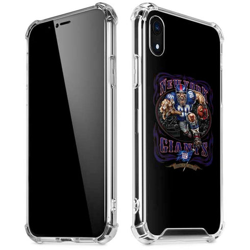 Liquid Blue NFL New York Giants Running Back iPhone XR Clear Case