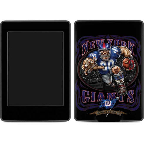 Liquid Blue NFL New York Giants Running Back Amazon Kindle Skin