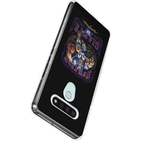 Liquid Blue NFL New York Giants Running Back LG Stylo 6 Clear Case