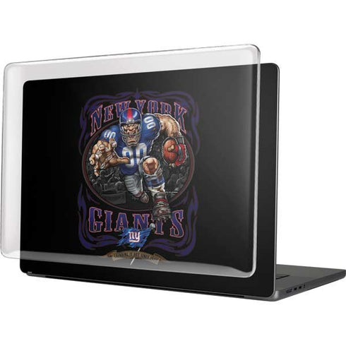 Liquid Blue NFL New York Giants Running Back MacBook Pro 16in (2021-25) Case plus Skin