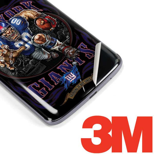Liquid Blue NFL New York Giants Running Back Moto E5 Plus Skin