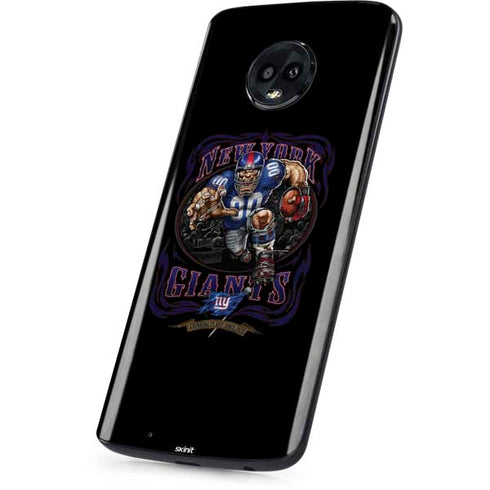 Liquid Blue NFL New York Giants Running Back Moto G6 Skin