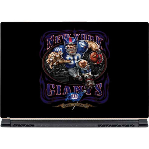 Liquid Blue NFL New York Giants Running Back MSI GS65 Stealth Laptop Skin