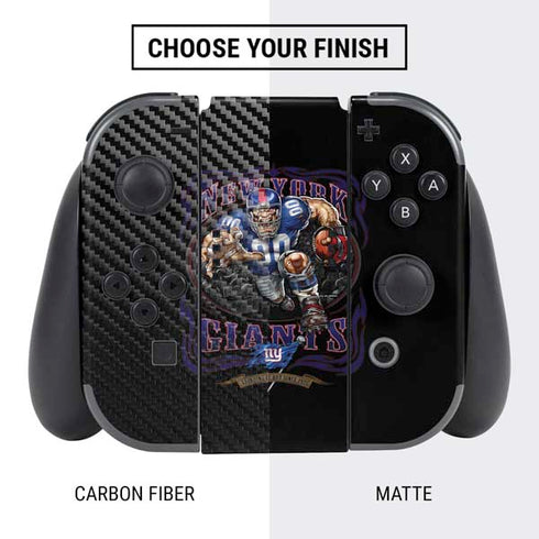 Liquid Blue NFL New York Giants Running Back Nintendo Switch Bundle Skin