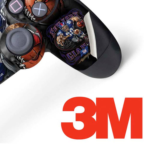 Liquid Blue NFL New York Giants Running Back PS4 Controller Skin