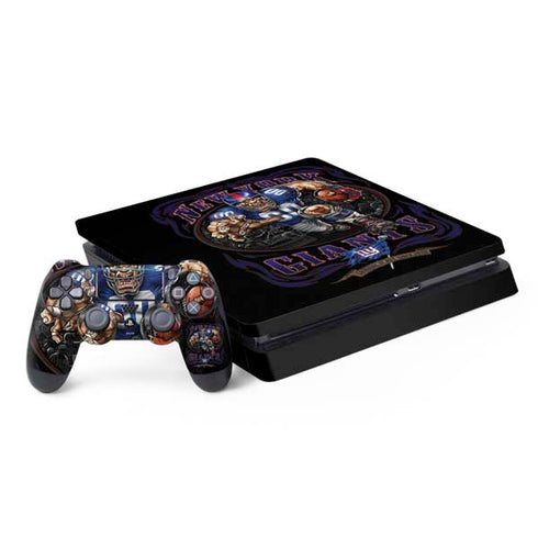 Liquid Blue NFL New York Giants Running Back PS4 Slim Bundle Skin