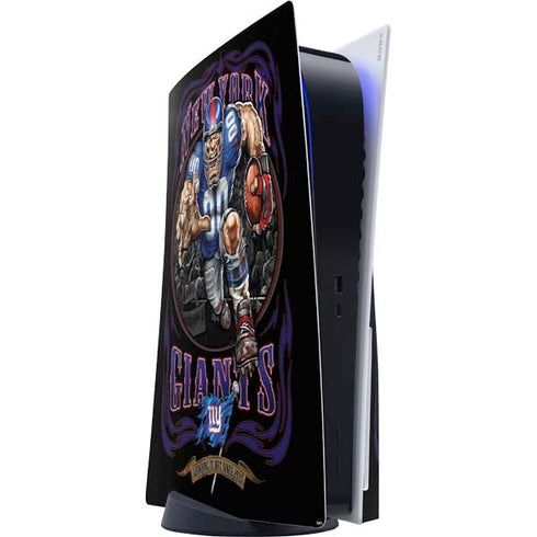 Liquid Blue NFL New York Giants Running Back PS5 Console Skin