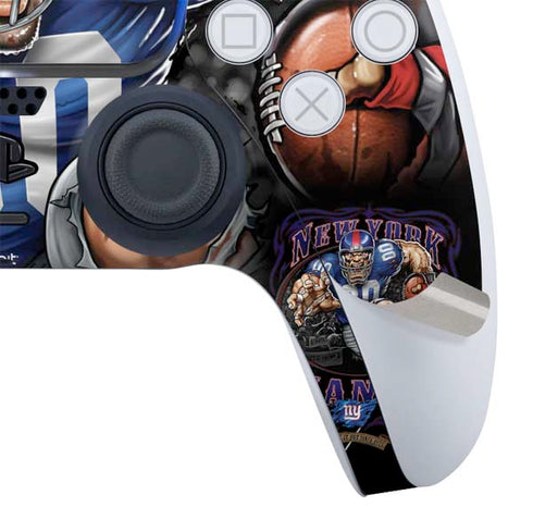 Liquid Blue NFL New York Giants Running Back PS5 Slim Digital Edition Bundle Skin