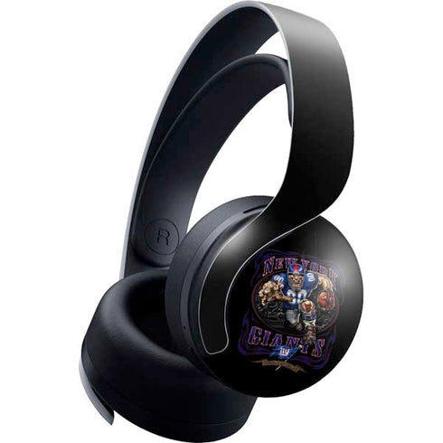 Liquid Blue NFL New York Giants Running Back PULSE 3D Wireless Headset for PS5 Skin