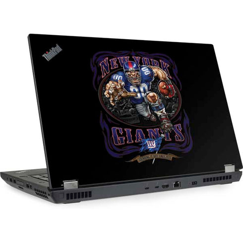 Liquid Blue NFL New York Giants Running Back Lenovo ThinkPad Skin