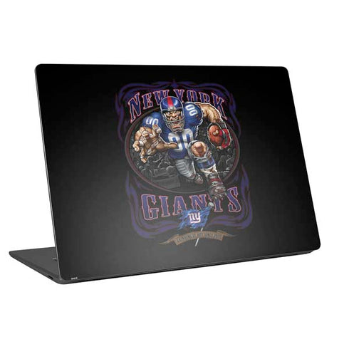 Liquid Blue NFL New York Giants Running Back Universal Laptop 13in (10.6 x 7.6in) Skin