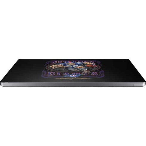 Liquid Blue NFL New York Giants Running Back Universal Laptop 15in (12.2 x 8.8in) Skin