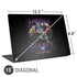 Liquid Blue NFL New York Giants Running Back Universal Laptop 15in (12.2 x 8.8in) Skin