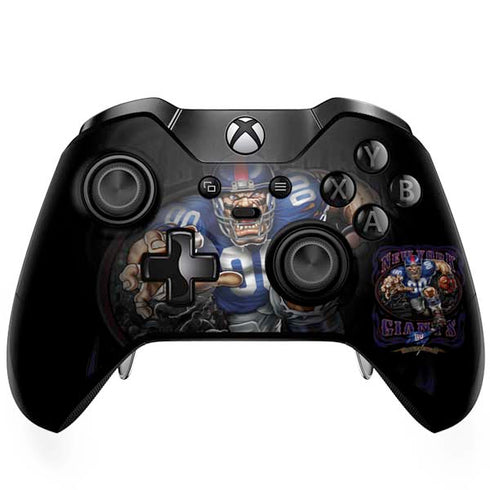 Liquid Blue NFL New York Giants Running Back Xbox One Elite Controller Skin