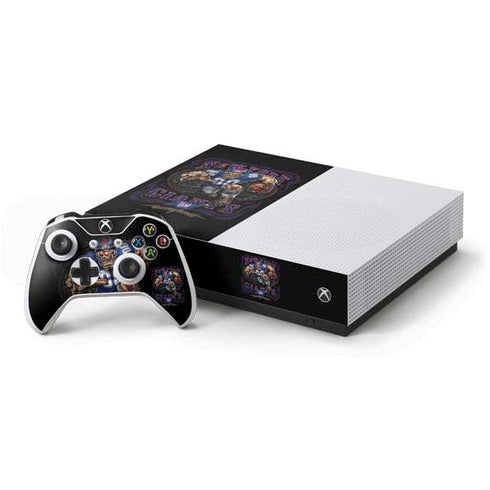 Liquid Blue NFL New York Giants Running Back Xbox One S All-Digital Edition Bundle Skin